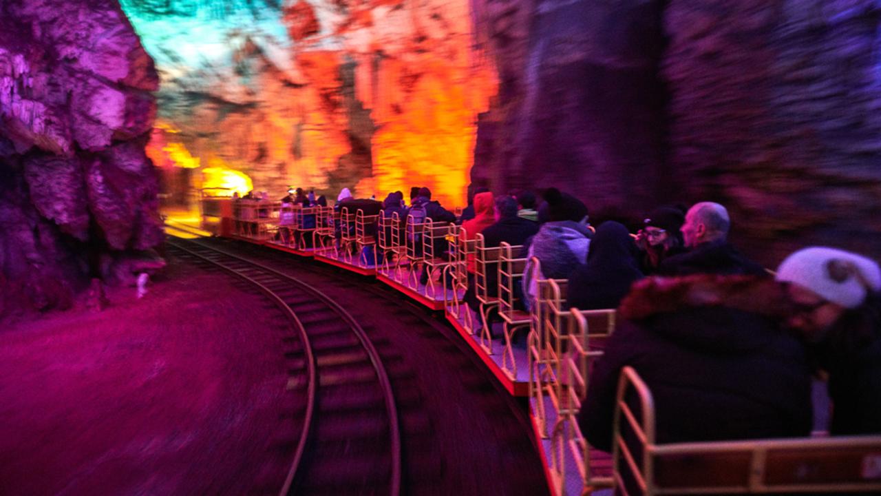 05 Living Nativity in Postojna Cave includes the legendary train ride.